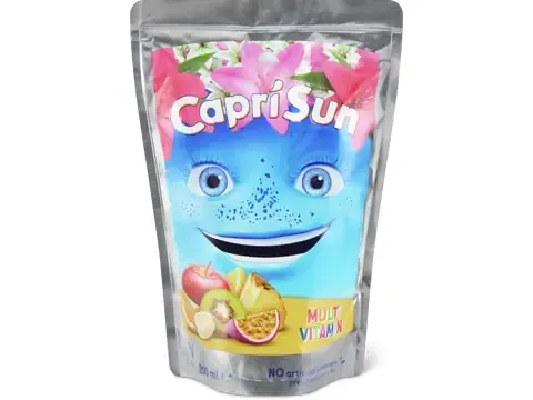 Capri Sun · Multivitamin · sans édulcorants artificiels, sans conservateurs 200ml