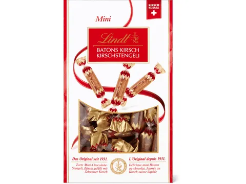 Lindt Batons Kirsch · Bâtons au kirsch 120g