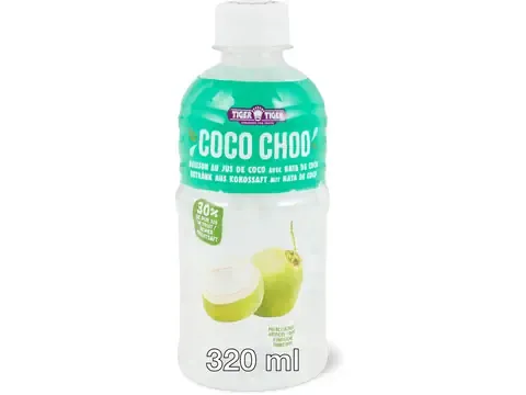 Tiger Tiger · Boisson au jus de coco Coco Choo · avec nata de coco 320ml