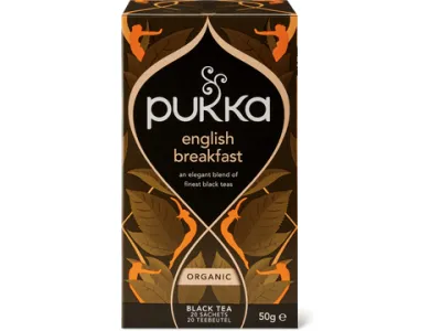Pukka · Thé noir English Breakfast · Bio 50g