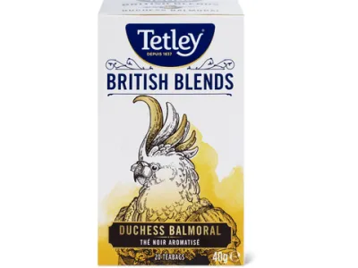 Tetley British Blends · Thé noir Duchess Balmoral 40g
