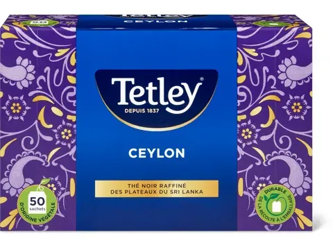 Tetley · Thé noir de Ceylan 100g