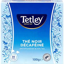 Tetley · Thé noir · décaféiné 100g