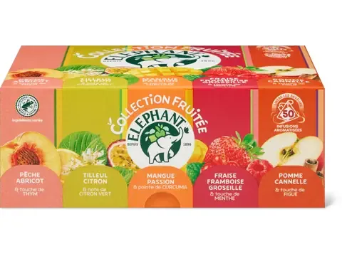 Elephant · Infusion aux fruits · assort. 94g