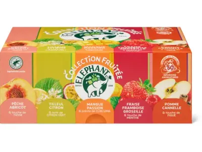 Elephant · Infusion aux fruits · assort. 94g