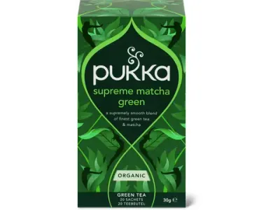 Pukka · Thé vert matcha green · Bio 30g