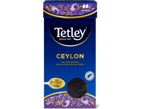Tetley · Thé noir de Ceylan 150g