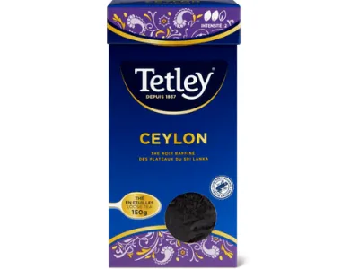 Tetley · Thé noir de Ceylan 150g