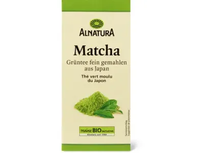 Alnatura · Matcha · Bio, Thé vert moulu 30g