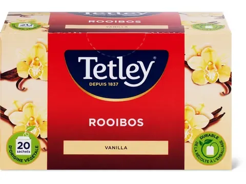 Tetley · Rooibos · Vanille 36g