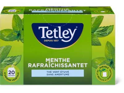 Tetley · Thé vert · Menthe 30g