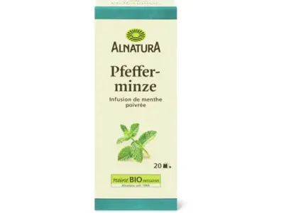 Alnatura · infusion de menthe poivrée · Bio 30g