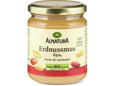 Alnatura · Purée de cacahuètes · Bio, fein, végétalien 250g