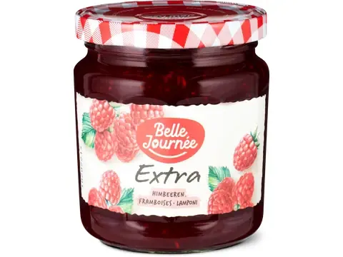 Belle Journée Extra · Confiture · Framboises 500g