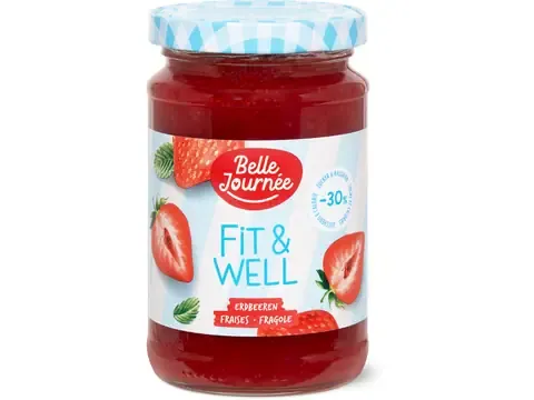 Belle Journée Fit &amp; Well · Confiture · Fraises 325g