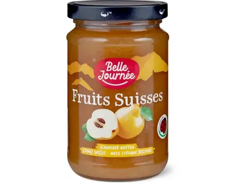 Belle Journée Fruits Suisses · Confiture · Coings suisses 350g