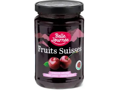 Belle Journée Fruits Suisses · Confiture · IP-SUISSE, Cerises suisses 350g
