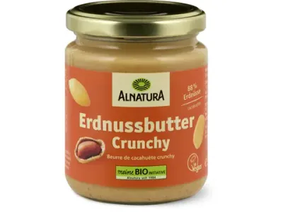 Alnatura · Beurre de cacahuète · Bio, Crunchy 250g