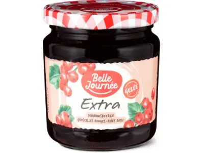 Belle Journée Extra · Gelée · Groseilles rouges 500g