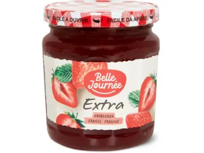 Belle Journée Extra · Confiture · Fraises 500g