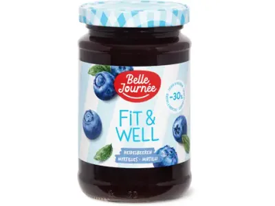 Belle Journée Fit &amp; Well · Confiture · Myrtilles 325g