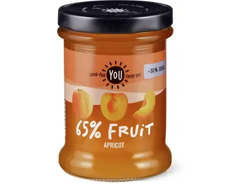 You · Confiture · Abricot -30% de sucre 210g