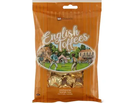 M-Classic · English Toffees · Caramels mous 150g