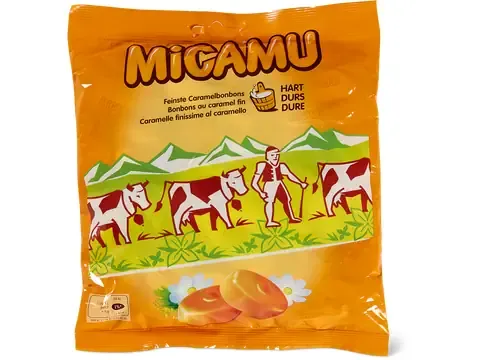 Micamu · Bonbons au caramel fin · durs 280g