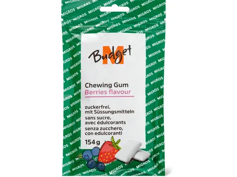 M-Budget · Chewing-gums · Berries 154g