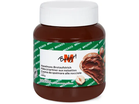 M-Budget · Pâte à tartiner aux noisettes 400g