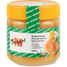 M-Budget · Miel de nectar · crémeux 500g