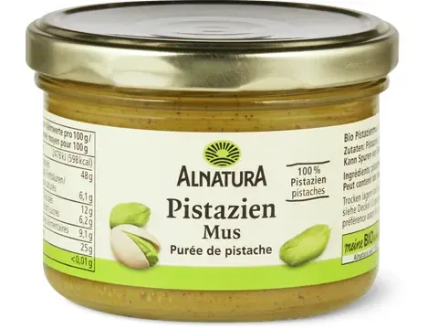 Alnatura · Purée de pistaches · Bio 180g