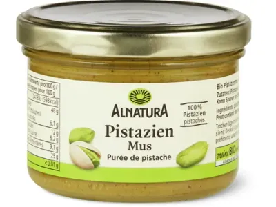 Alnatura · Purée de pistaches · Bio 180g