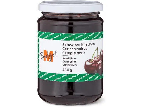 M-Budget · Confiture · Cerises noires 450g