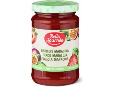 Belle Journée · Confiture · Fraise et maracuja 350g