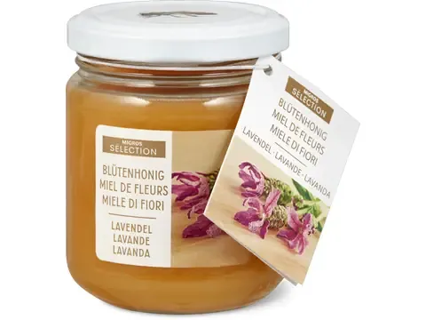Sélection · Miel de fleurs · Lavande 250g