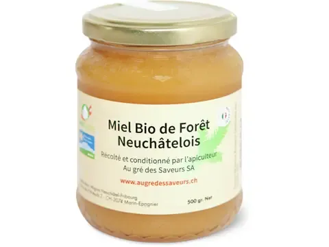 Miel de forêt · Bio, De la région 500 g