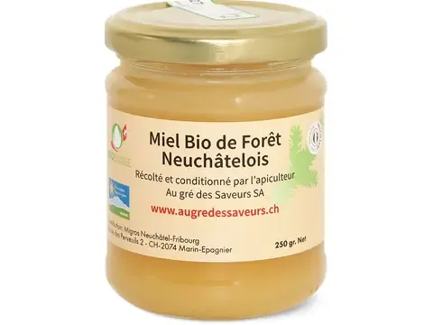 Miel de forêt · De la région, Bio 250g