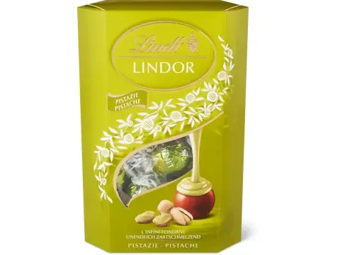 Lindt Lindor · Boules · Pistache 200g