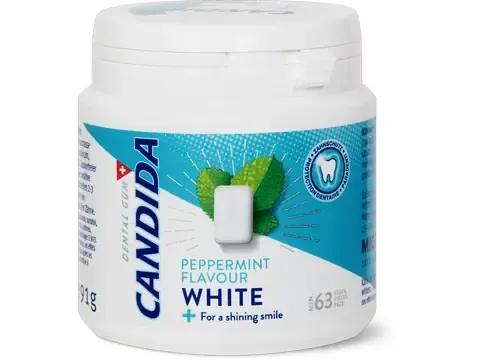 Candida White · Chewing-gums · Peppermint 91g