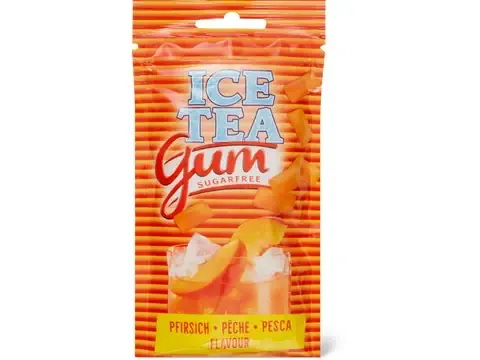 Ice Tea · Chewing-gums · Pêche 64g