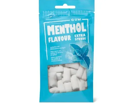 M-Classic · Chewing-gums · Menthol extra strong 64g