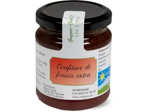 Confiture · De la région, Fraise 250g