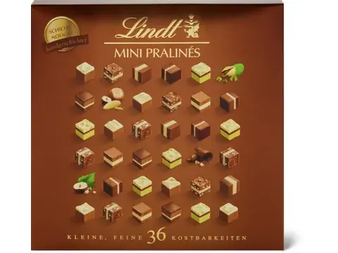 Lindt Mini Pralinés · Nougat · assortis 165g