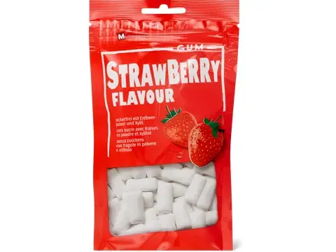 M-Classic · Chewing-gums · Fraise, végétalien 100g
