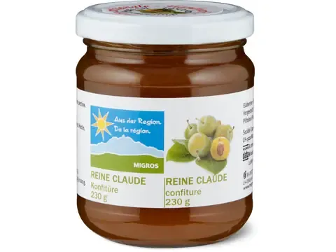 Confiture · De la région, Reine Claude 230g