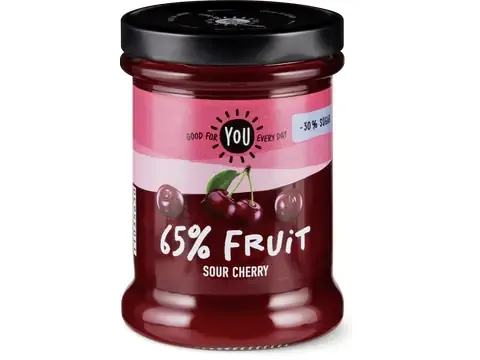 You · Confiture · Cerise griotte -30% de sucre 210g