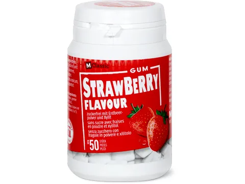 M-Classic · Chewing-gums · Strawberry 75g