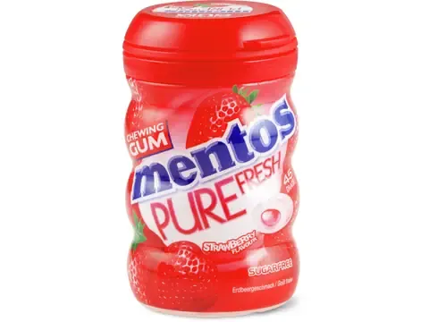 Mentos Pure Fresh · Chewing-gums · Strawberry 90g