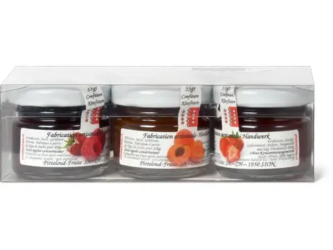 Confiture · De la région, Mini et assorties 6 x 33g
